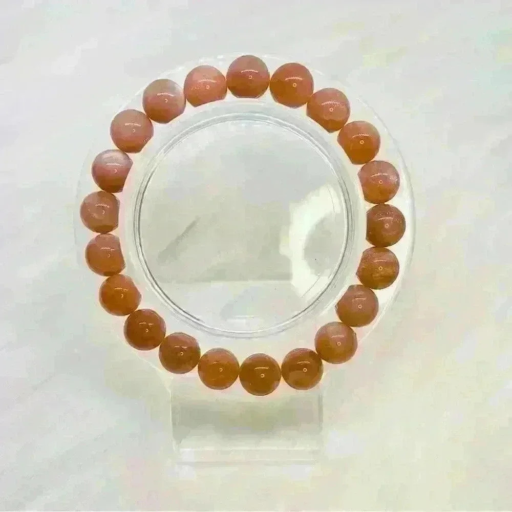 Orange Moonstone Crystal Bracelet